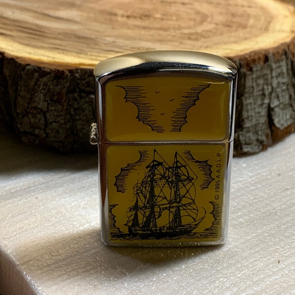 A.A.D.L.P Other - Vintage 1995 A.A.D.L.P Lighter Sailing Ship Refillable
